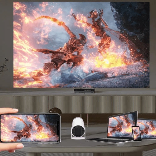 Mini Projetor Portátil 4K 5G Magcubic